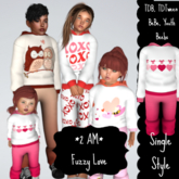 *2 AM* Fuzzy Love Style 2