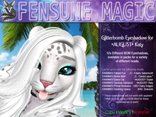 .:FM:. August Katy Glitterbomb Eyeshadow Set