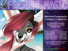 .:FM:. Anima Fox Glitterbomb Eyeshadow Set