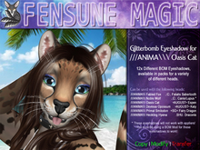 .:FM:. Anima Cat Glitterbomb Eyeshadow Set