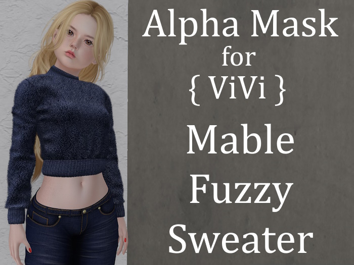 { ViVi } Mable Fuzzy Sweater - Prima - Alpha