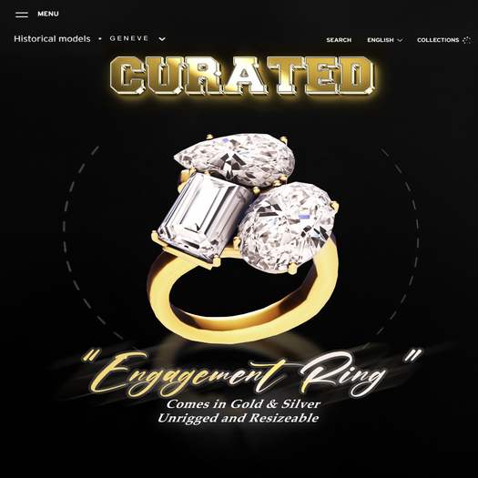 "CURATED" Engagement Rings (Gold)