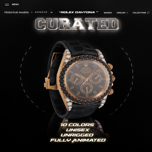 "CURATED" Rolex Daytona Fatpack