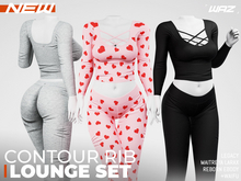 WAZ - Contour Rib Lounge Set (Fatpack)