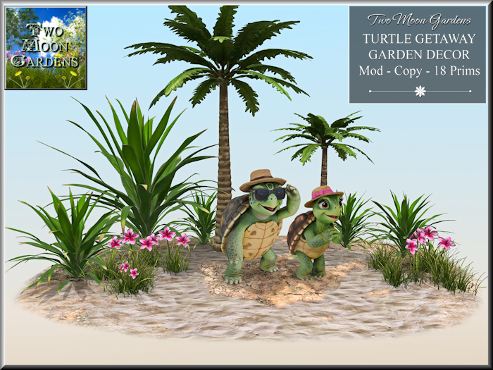 Beach Garden Turtle Getaway Promo
