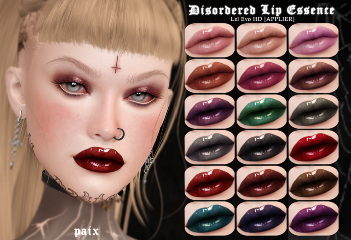 [PAIX] Disordered Lip Essence - [Fatpack]