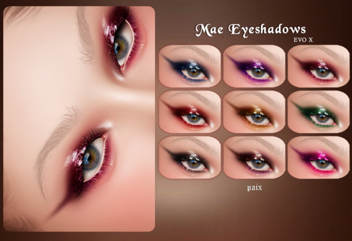 [PAIX] Mae Eyeshadows - {FATPACK}