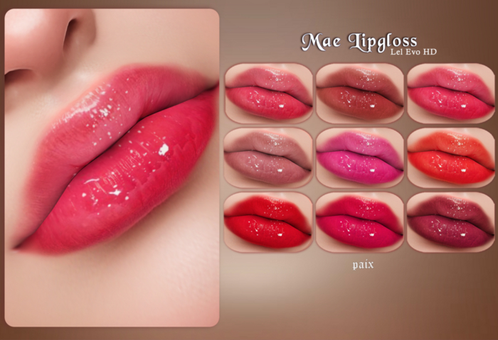 [PAIX] Mae Lipgloss - {FATPACK}