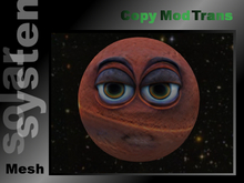 Mars, comicstyle planet, mesh, fullperm