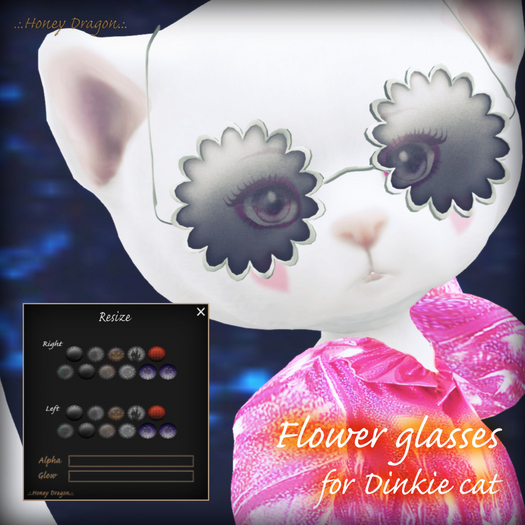 .:.H/D.:. Dinkie flower glasses // Halloween [23IDAC1]