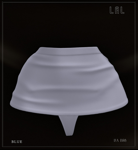 -LAL-Lia Skirt [ BLUE ]