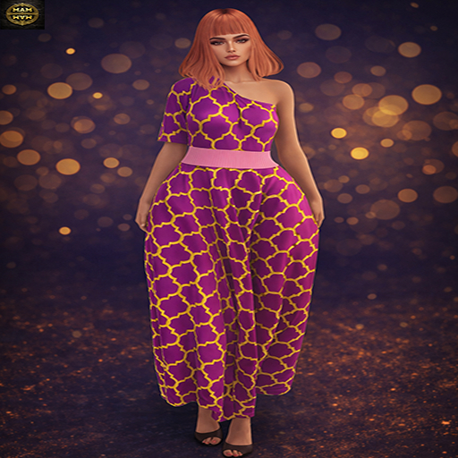 ..MAM..RM-6 DRESS(PURPLE)-2026