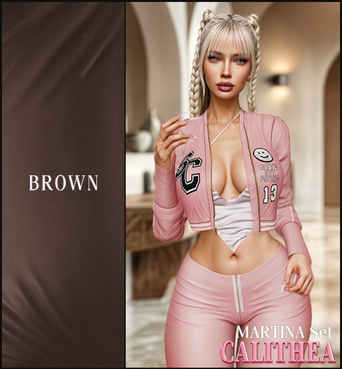 CALITHEA . Martina Set . Brown