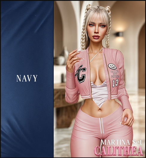 CALITHEA . Martina Set . Navy
