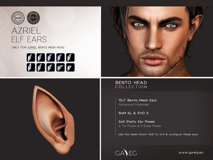 NEW !!! [GA.EG] Azriel Bento Elf Ears