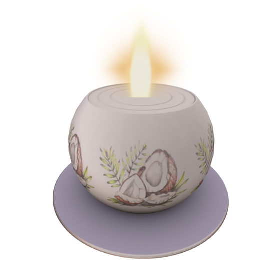 DFS Coconut Infused Candle 