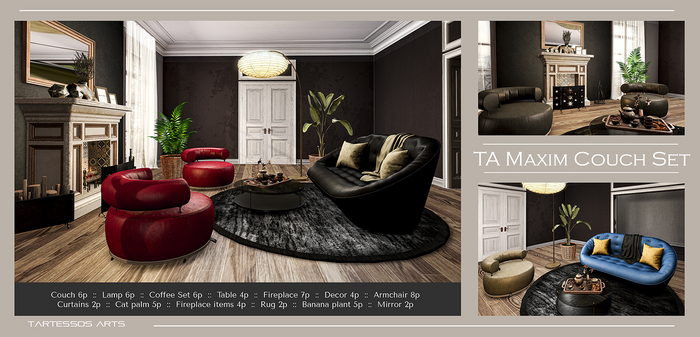 ::TA Maxim Couch Set - PG
