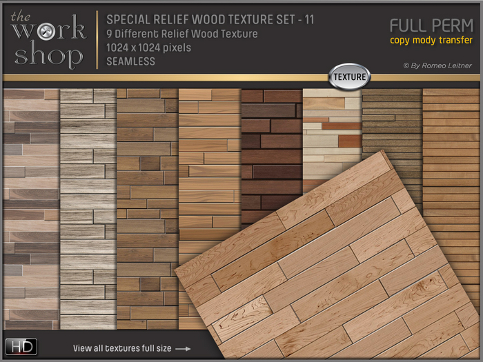 SPECIAL RELIEF WOOD TEXTURE SET-11