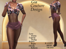 "GCD" Maxine Shorts Outfit Pink