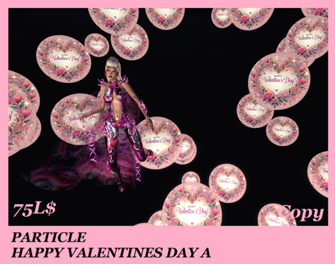 PARTICLE HAPPY VALENTINES DAY A