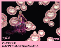 PARTICLE HAPPY VALENTINES DAY A
