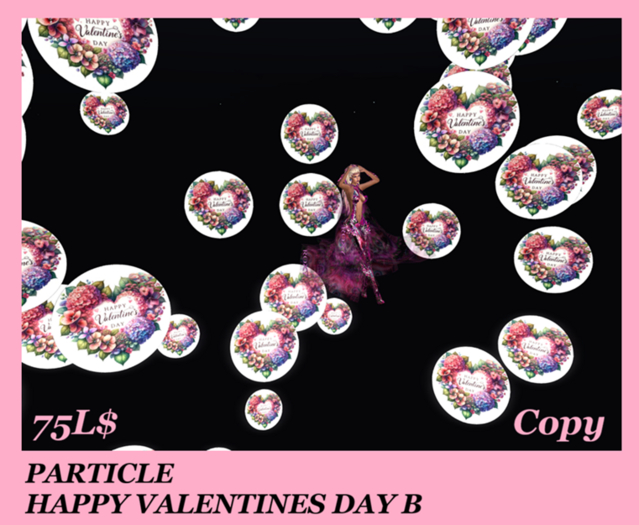 PARTICLE HAPPY VALENTINES DAY B