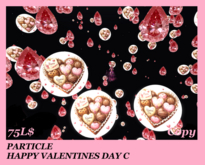 PARTICLE HAPPY VALENTINES DAY C