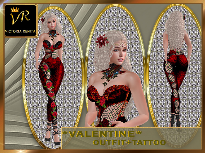 VR* OUTFIT *VALENTINE*