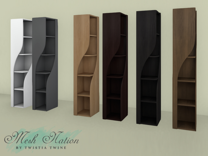 * Mesh Nation * FULL PERMISSIONS Tim Bookcase