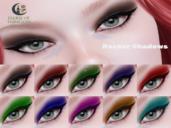 D&M  Shadows BOM - Rocker Shadows for Lelutka Evox
