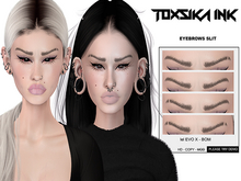 TOXSIKA Ink - Eyebrows Slit +LELUTKA  EVO X / BOM