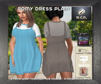 BCD Romy Dress Plain
