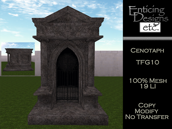 etc. Gothic Cenotaph TFG10