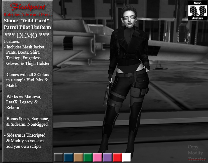 Shane Patrol Pilot Uniform - Demo