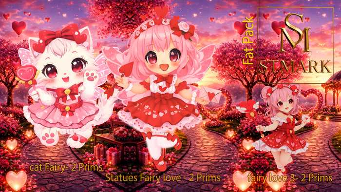 Valentine Statues Fat Pack