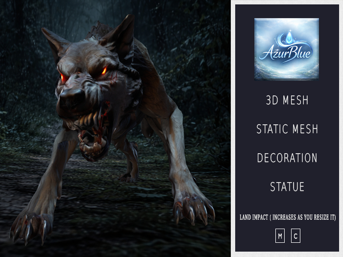 {AB} Wolf Mutant - 3D Mesh