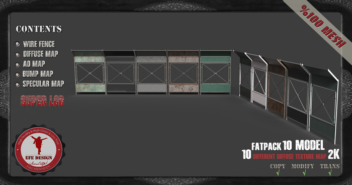 (Efe Design) Wire Fence Fatpack Full Perm