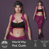 Mostyn St - World War Pink Outfit