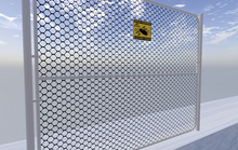 Electric fence scripted