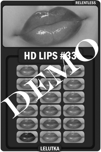 RELENTLESS HD LIPS #33 (LELUTKA) DEMO
