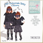 F} Tweenster Package DIY Homemade Batty Costume