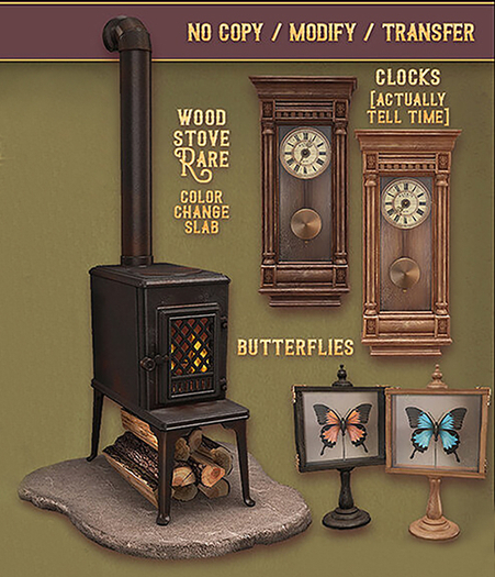 .random.Matter. - Cottage Life - Clock [Light] 