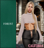 CALITHEA . Penelope . Sweater . Forest