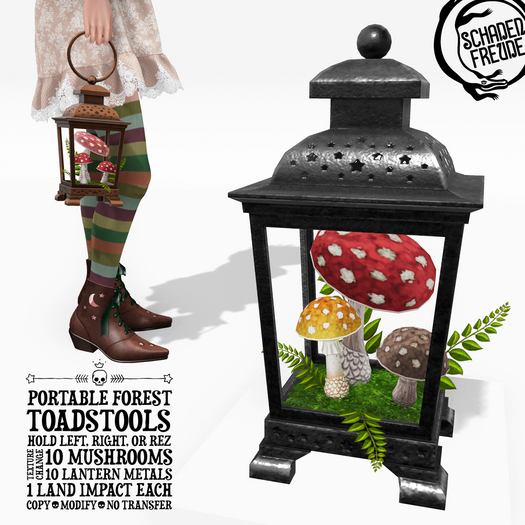 Schadenfreude Portable Forest: Toadstools