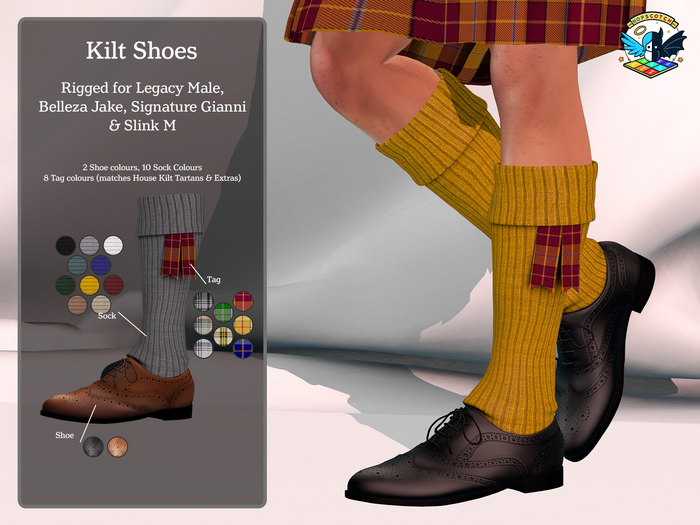 *~*HopScotch*~* Kilt Shoes 