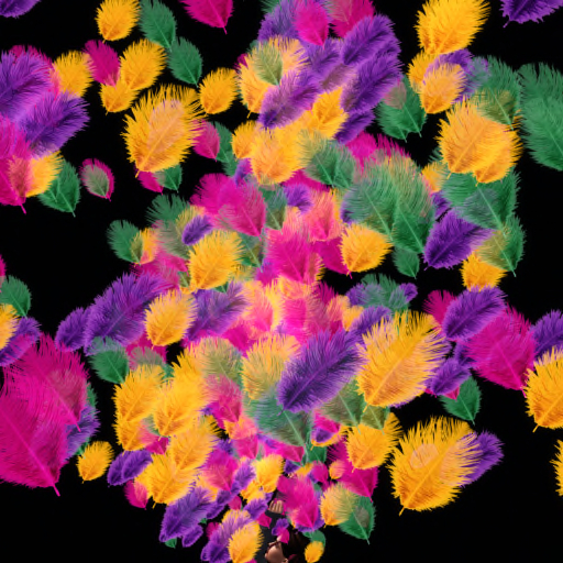 Feathers  Confetti Tosser Thrower