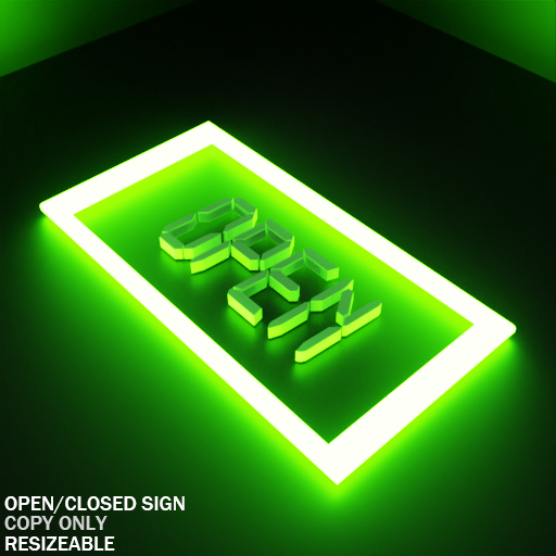 OTTO ~ Open/Closed Signs Fatpack