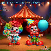 [My Home] Full Perm Cute Clows