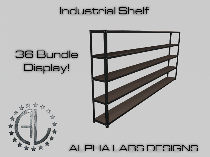 [AL] 36 Bundle Industrial Shelf