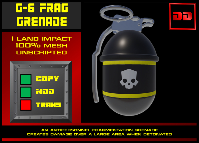 G-6 Fragmentation Grenade [C/M]